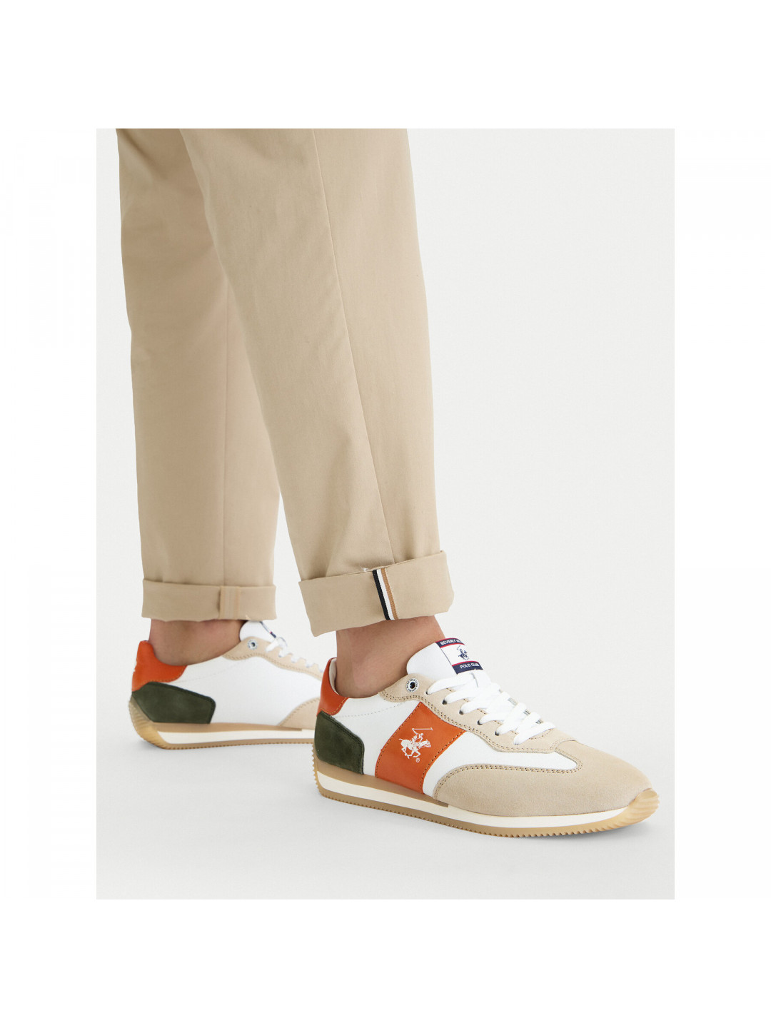 Sneakersy Beverly Hills Polo Club EO-SCOTT-10 MI08 Béžová